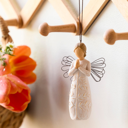 a tree, a prayer Ornament slide 