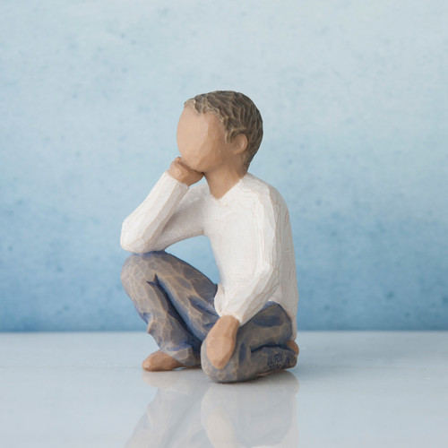 Inquisitive Child (darker skin tone and hair color) slide 
