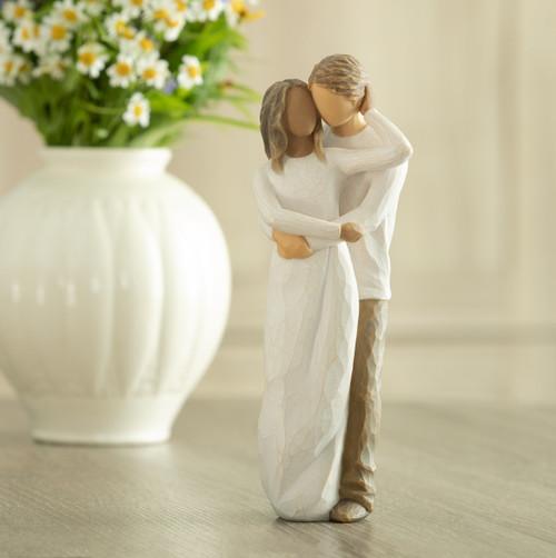 Together (woman: darker skin, man: lighter skin) slide 