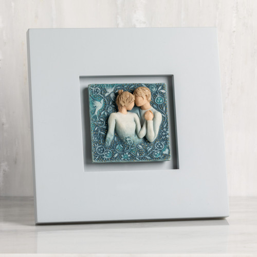 Duet Framed Plaque slide 