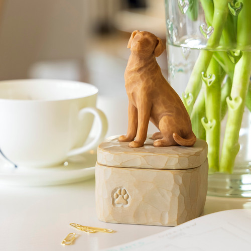 Love my Dog (golden) Keepsake Box slide 