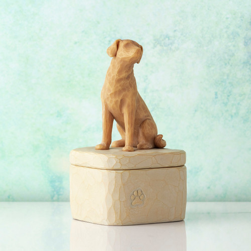 Love my Dog (golden) Keepsake Box slide 