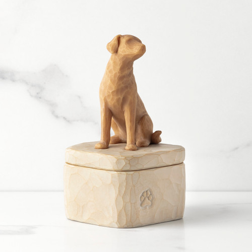 Love my Dog (golden) Keepsake Box slide 