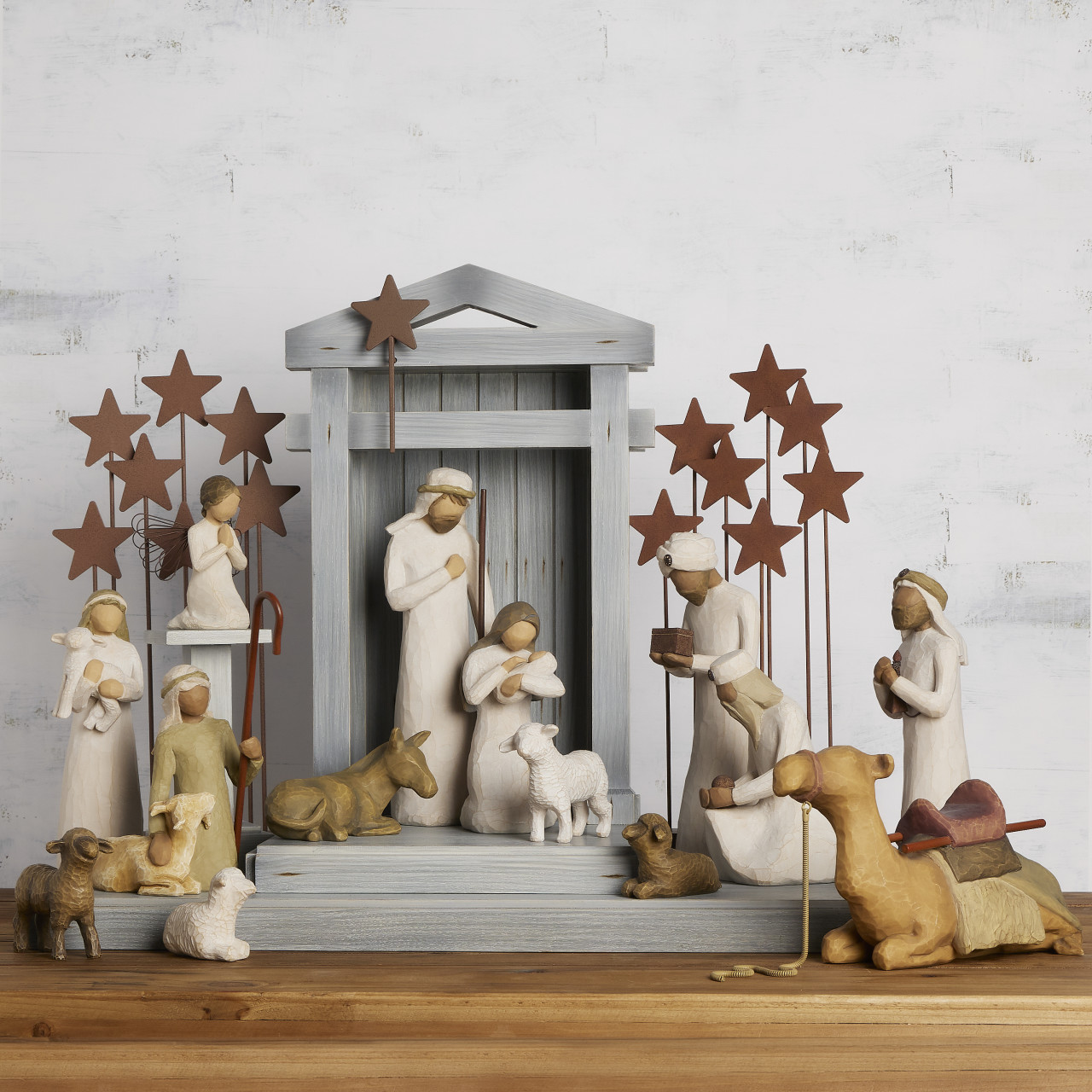 Nativity ネイティヴィティ 降誕飾り WillowTree Nativity Bundle 18 pieces | Official Willow Tree
