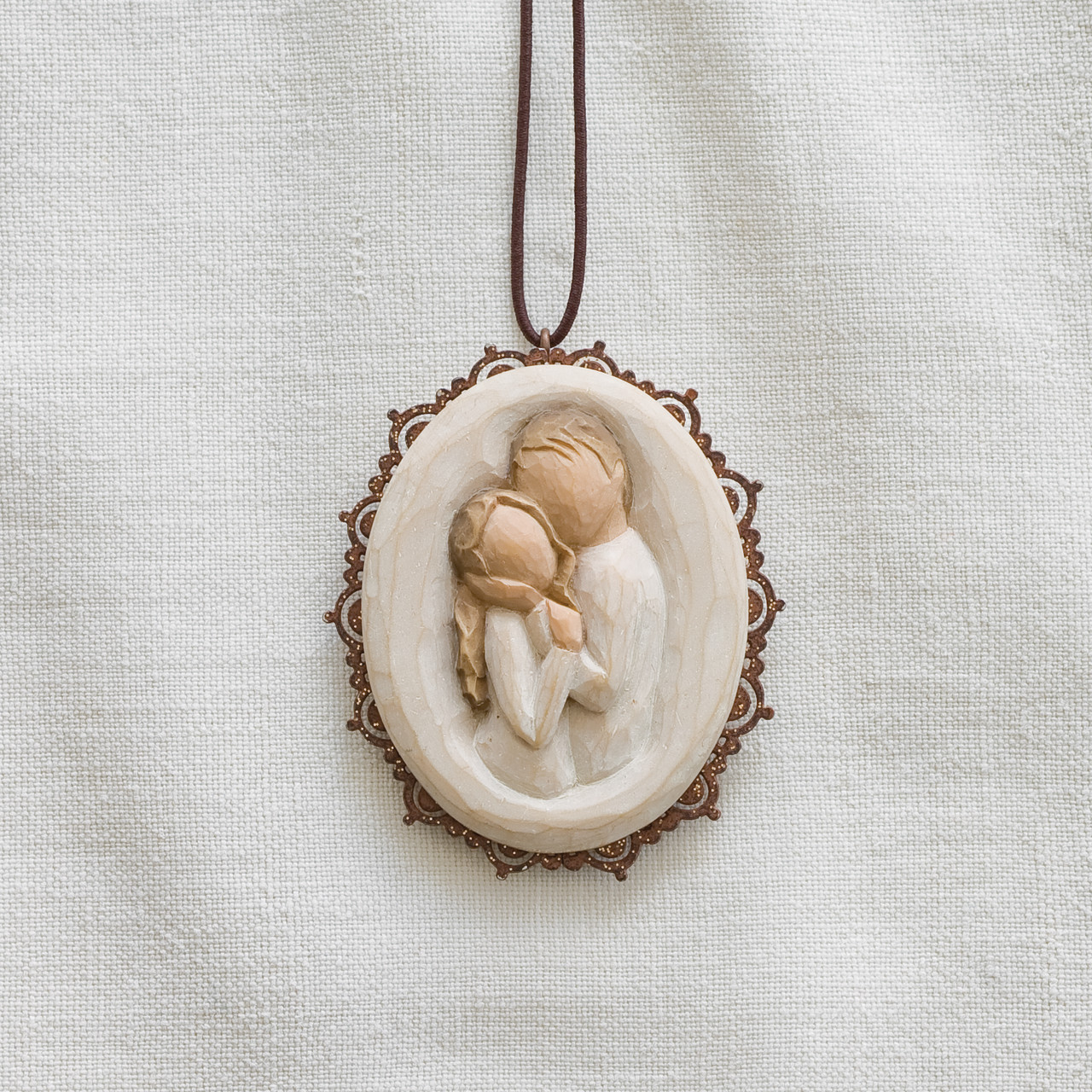 Embrace Metal-edged Ornament thumbnail
