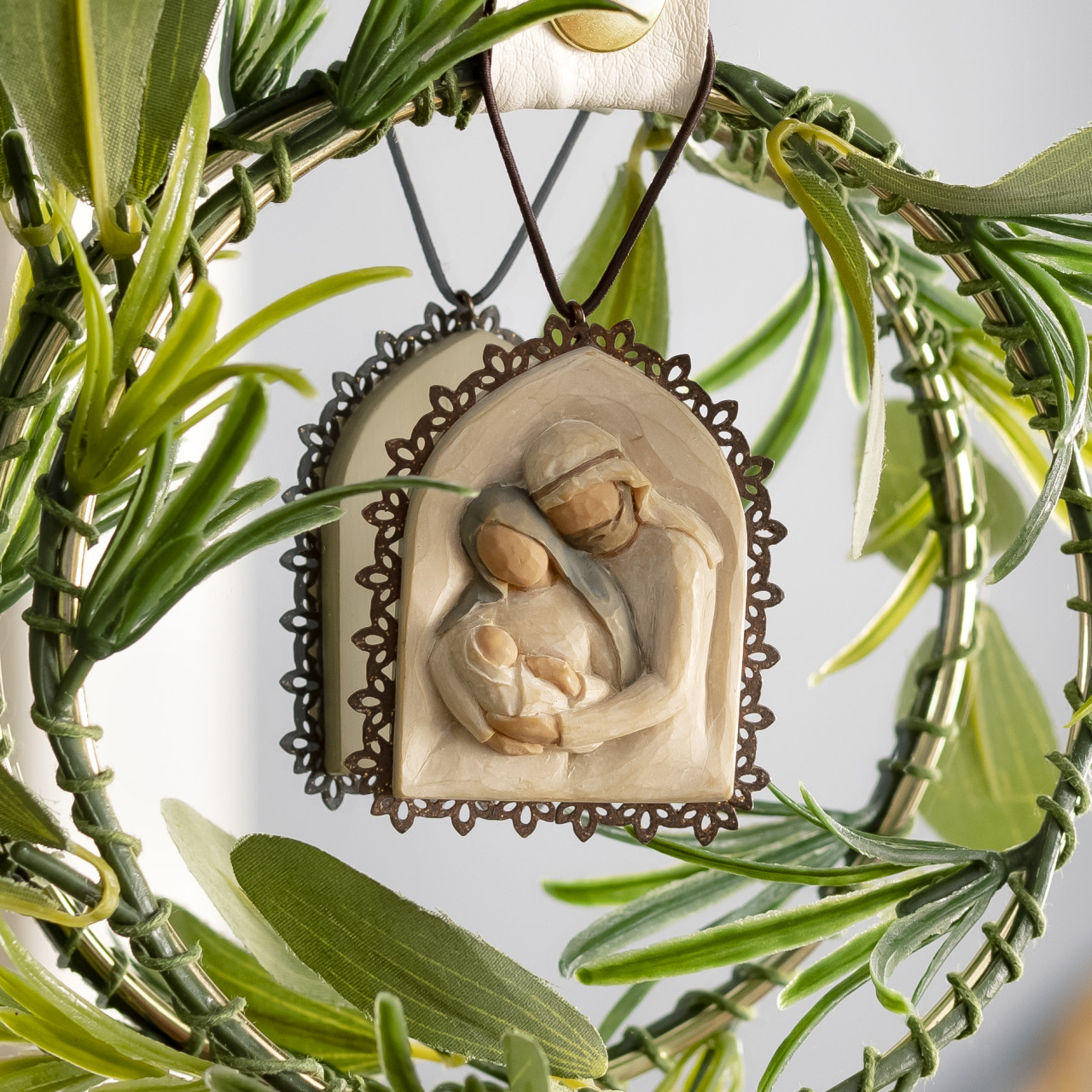 Holy Family Metal-edged Ornament thumbnail