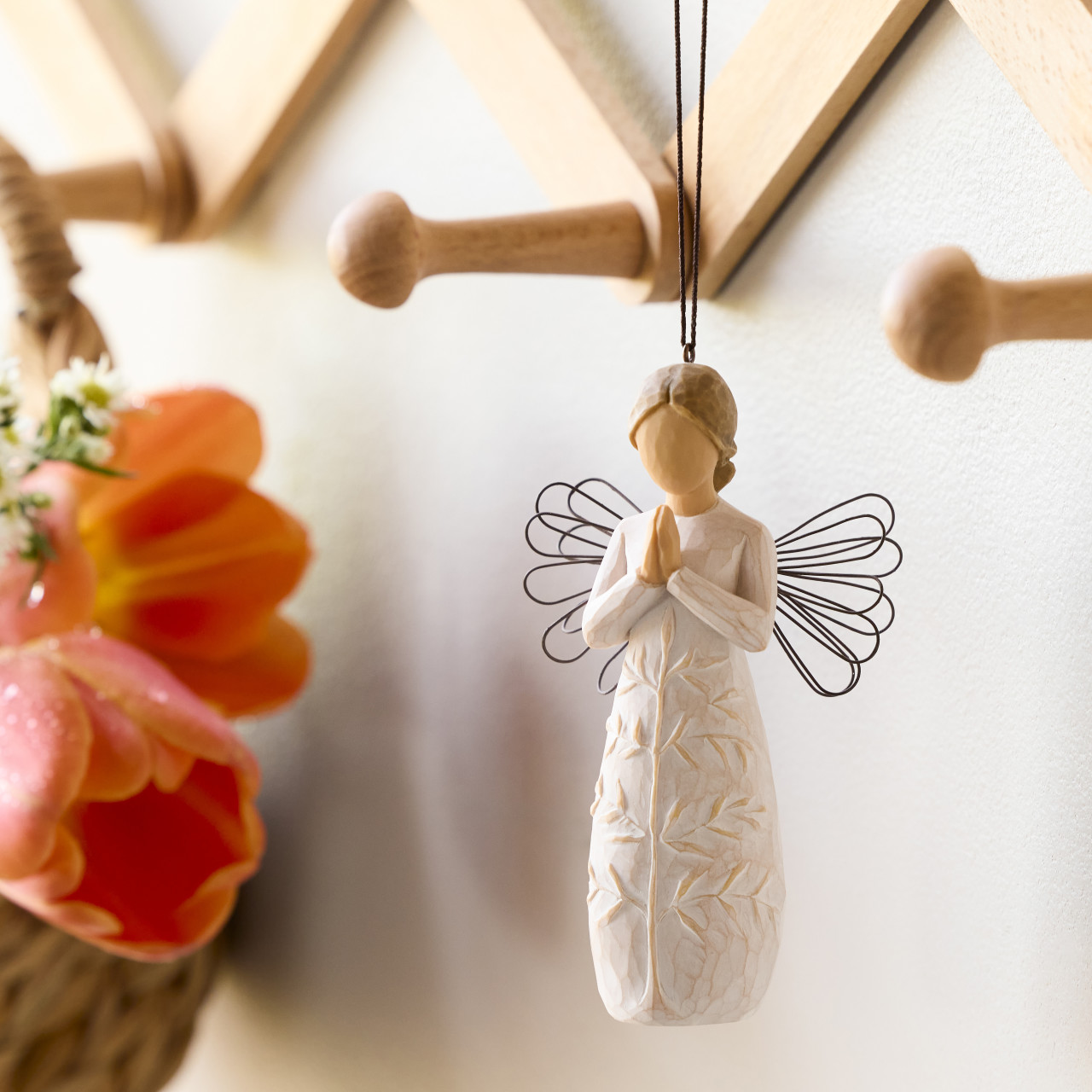 a tree, a prayer Ornament thumbnail