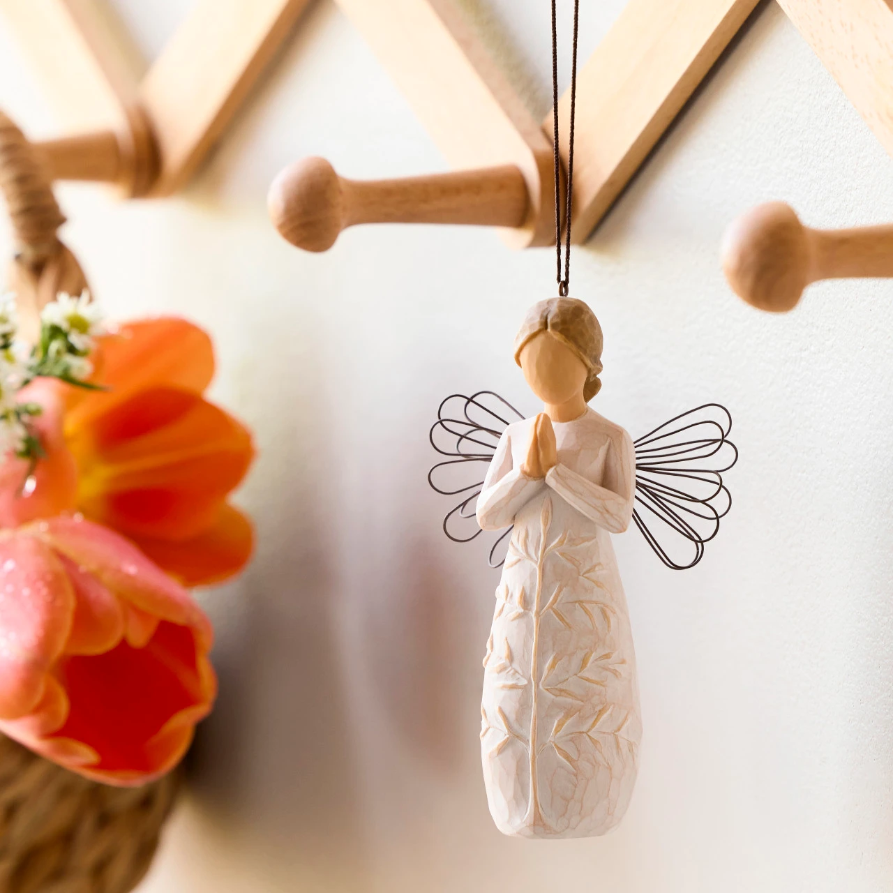 a tree, a prayer Ornament thumbnail