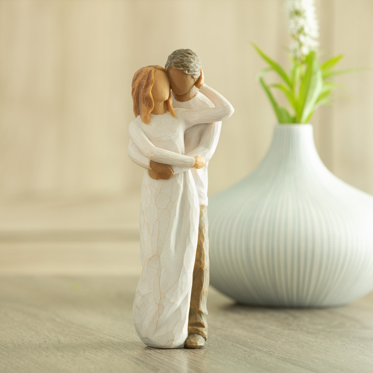 Together (woman: lighter skin, man: darker skin) thumbnail