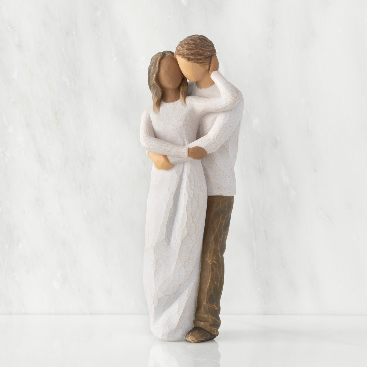 Together (woman: darker skin, man: lighter skin) thumbnail