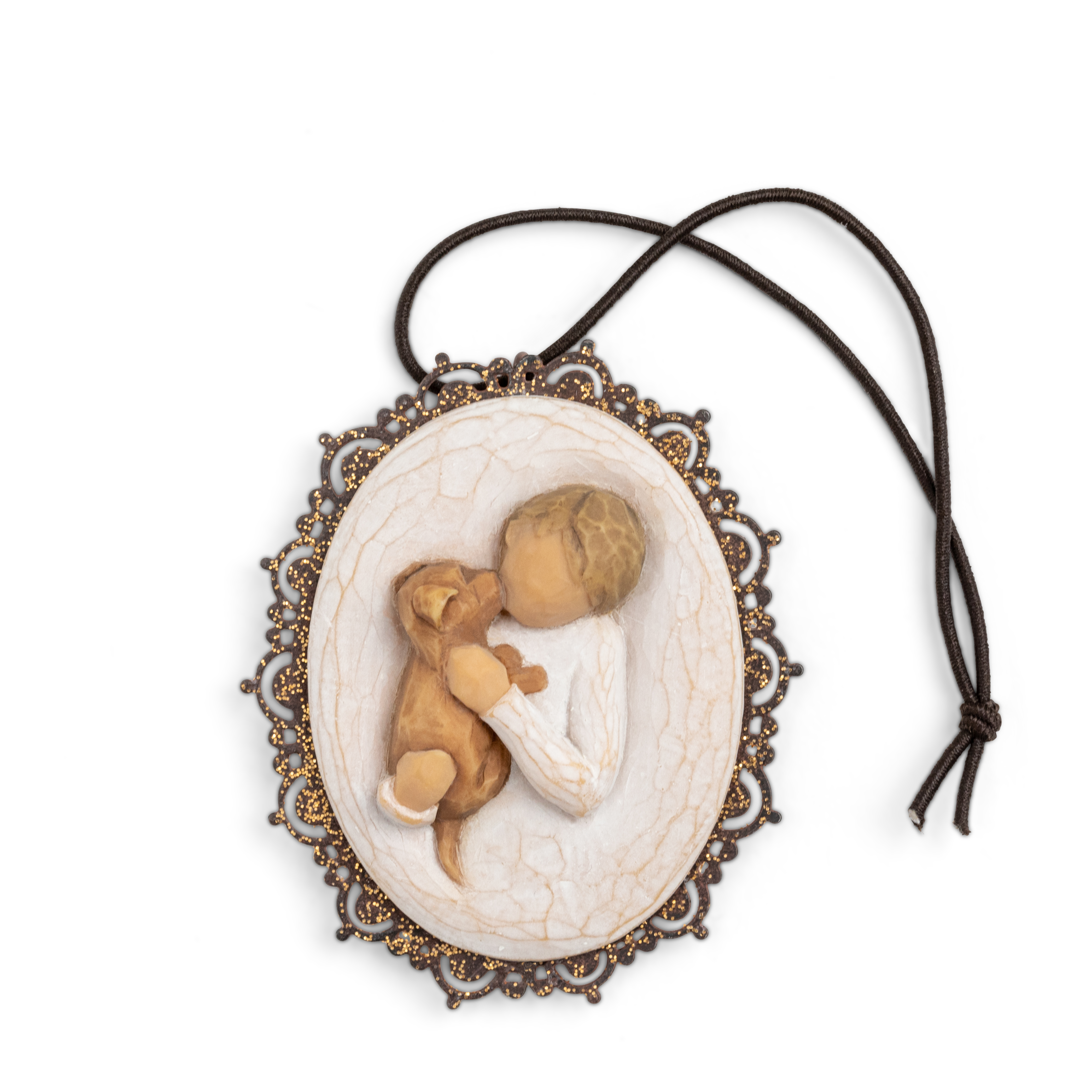 Kindness (boy) Metal-edged Ornament thumbnail