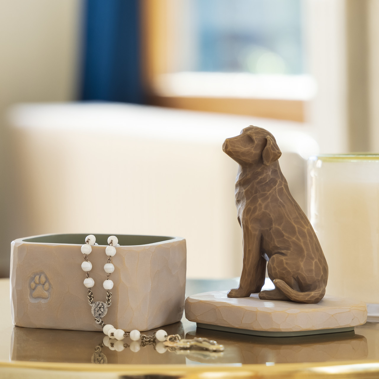 Love my Dog (dark) Keepsake Box thumbnail