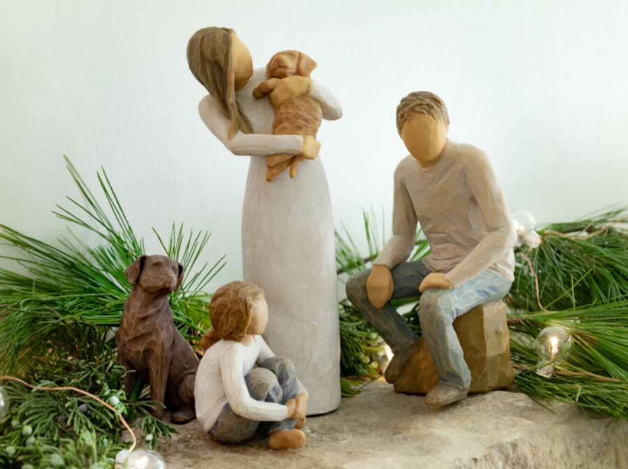 Willow Tree Family Grouping  Carved Figures by Susan Lordi