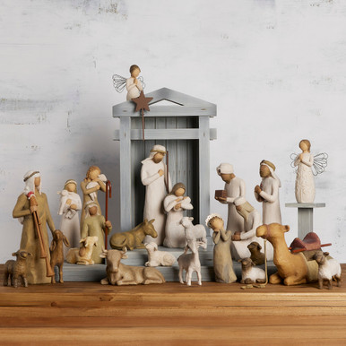 WillowTree Nativity, 24-piece Set
