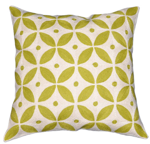 Embroidered Pillow Cushion Cover, Multicolor #CW-1106