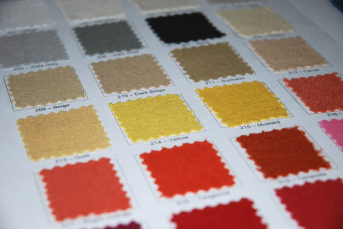 Best of Kashmir Fabric Shade Card, Cotton Linen Silk Fabrics