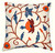 Crewel Pillows Embroidered Cotton Cushion Cover, Multicolor #CW208