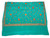 Kashmiri Silk Sari, Indian Wedding Saree Green, Multicolor Embroidery #SA-103