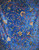 Kashmiri "Aari" Embroidered Velvet Crewel Fabric "Tree of Life Birds" Sapphire, Multicolor #CV205