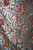 Crewel Velvet Embroidered Fabric "Tree of Life" Teal, Multicolor #CV201