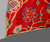 Crewel Silk Table Runner Embroidered Bed Runner Throw Red, Multicolor #CWR16302