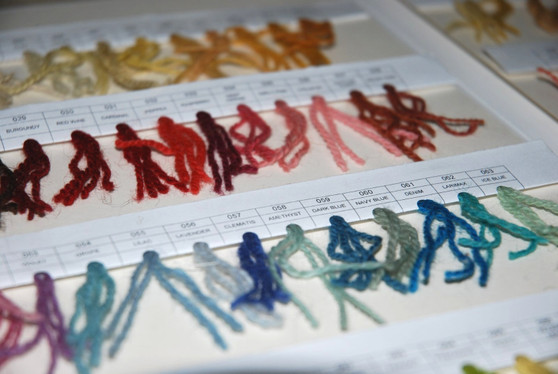 Best of Kashmir Yarn Shade Card, Pure Wool Yarns 100 Shades