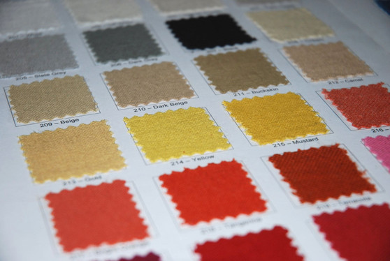 Best of Kashmir Fabric Shade Card, Cotton Linen Silk and Jute Fabrics