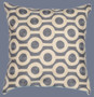 Embroidered Crewel Pillow Cushion Cover, Multicolor #CW-1102