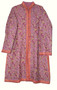 Crewel "Aari" Embroidered Woolen Coat Dull Pink, Multicolor #AO-165