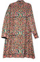 Kashmiri "Aari" Embroidered "Jamawar" Coat Woolen Long Jacket Black, Multicolor #JM-114