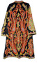 Kashmiri Hand Embroidered Woolen Coat Black, Multicolor #AO-1602