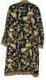 Kashmiri "Aari" Embroidered Woolen Coat Long Jacket Black, Multicolor #AO-161