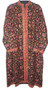 Kashmiri "Aari" Embroidered Woolen Coat Black, Multicolor #AO-1222