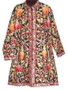 Kashmiri "Aari" Embroidered Woolen Coat Black, Multicolor #AO-118