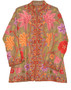 Kashmiri Crewel "Aari" Embroidered Woolen Jacket Beige, Multicolor #AO-033