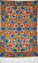 Crewel Hand Embroidered Chainstitch Tapestry Rug, Multicolor 2 x 3 ft #CWR6120