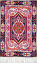 Kashmiri Chainstitch Tapestry Rug Wool, Multicolor 2x3 ft #CWR6117