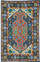 Crewel Embroidery Chainstitch Tapestry Wall Hanging Rug, Multicolor 2.5x4 ft #CWR10014