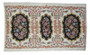 Cross Stitch Tapestry Wool Rug, Multicolor Embroidered 3x5 feet #CWR15104