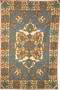 Ethnic "Aari" Embroidered Crewel Wool Tapestry Rug, Multicolor 6x4 ft #CWR24108