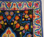 Hand Embroidered Kashmiri Chainstitch Tapestry Area Rug, Multicolor 2.5x4 ft #CWR10118