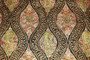 Vintage Kashmiri Pashmina "Jamawar" Shawl Black, Multicolor Embroidery #PJM003