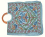 Ethnic Kashmiri Embroidery Handbag for Women Canvas  Bag, Multicolor #CBG312