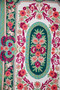 Crewel Tapestry Rug Wall Hanging Area Rug , Multicolor 2.5x4 ft #CWR10125
