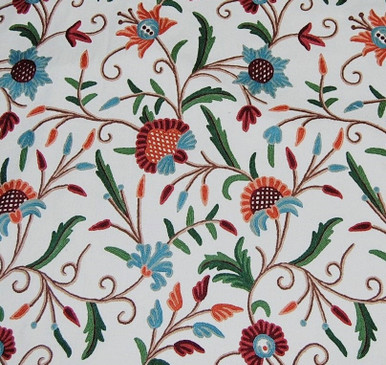 Multicolor Crewel KF-056 Fabric main image 1