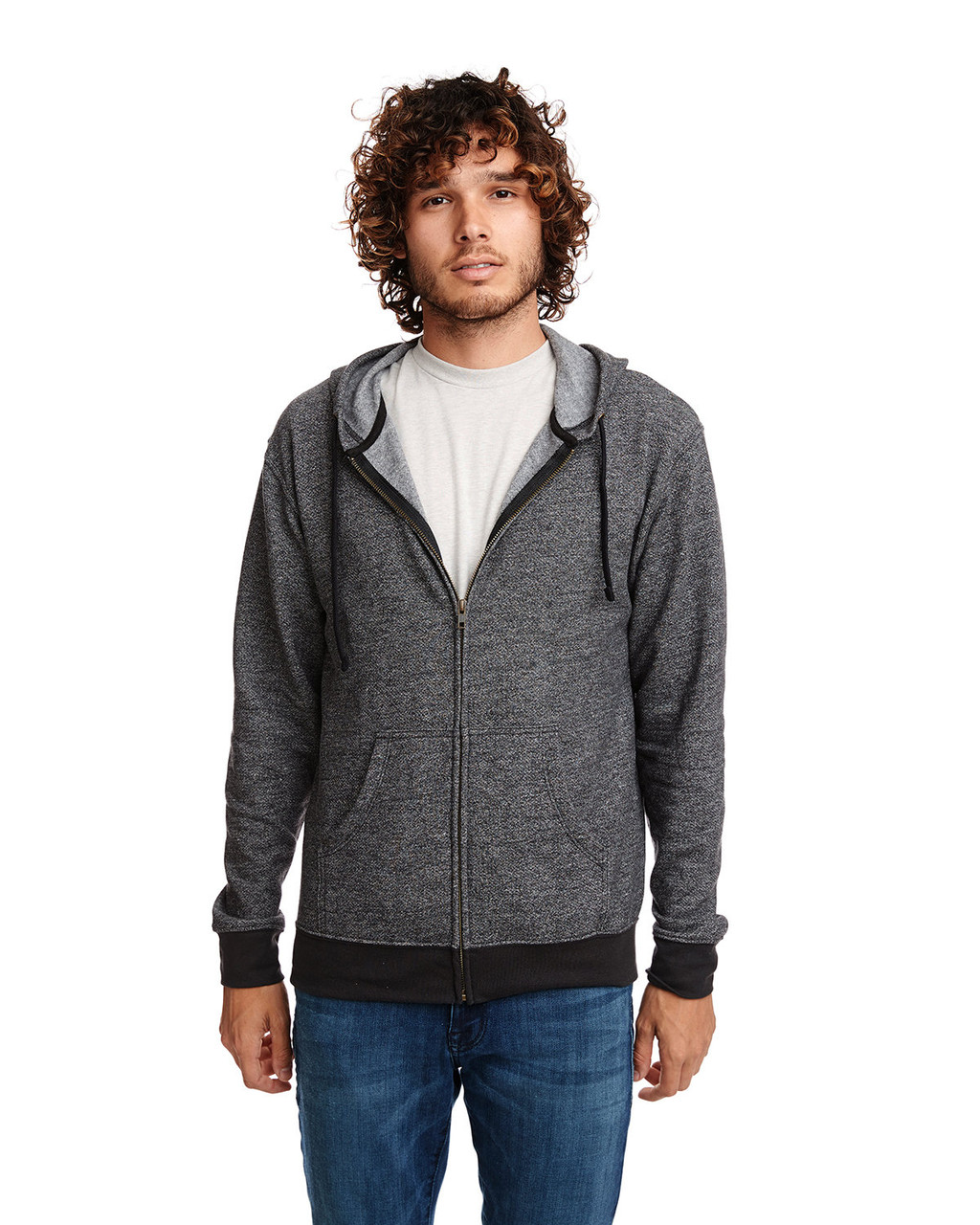 Next Level 9304 Sueded French Terry Pullover Sweatshirt 