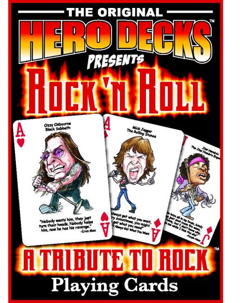 Rock 'n Roll Playing Cards