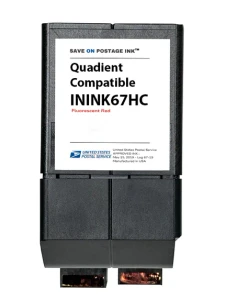 Hasler IHINK67HC Compatible Red Ink Cartridge for models IH600AF, IH600HF, IH700 and IH750