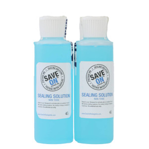Pitney Bowes 601-9 Compatible E-Z Seal Sealing Solution - Two 4oz  Flip Top Bottles