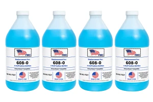 Pitney Bowes 608-0 Compatible E-Z Seal Sealing Solution - 4 Half Gallon Bottles